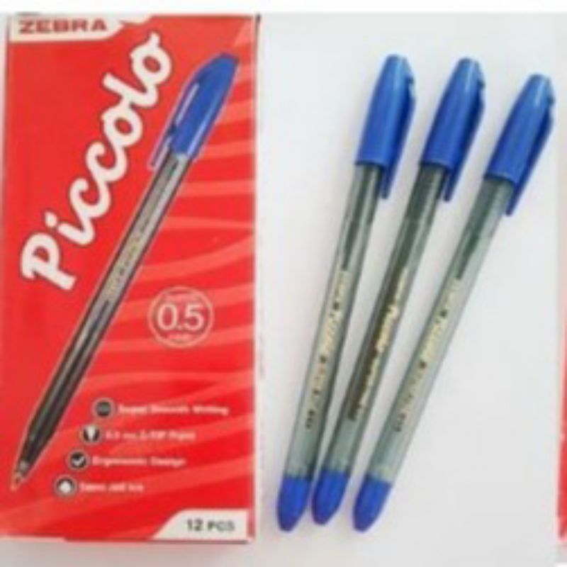 

Ballpoint / Bolpen / Pena / Pulpen Zebra PICCOLO MURAH