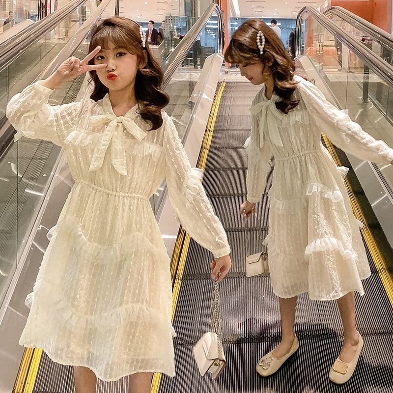 Baju Dress Anak Perempuan  Vintage Korean Import