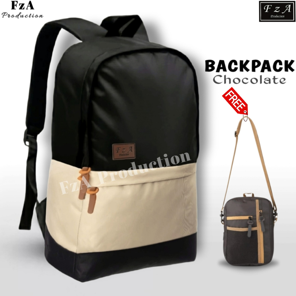 FzA Official - Tas Ransel Punggung Distro Casual Pria Wanita / Tas Ransel Laptop Backpack Original - CHCSL