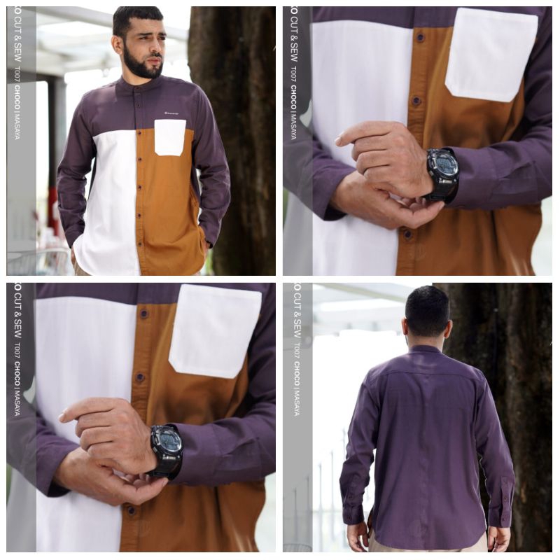 SAMASE Kemko Lengan Panjang Terbaru T-007