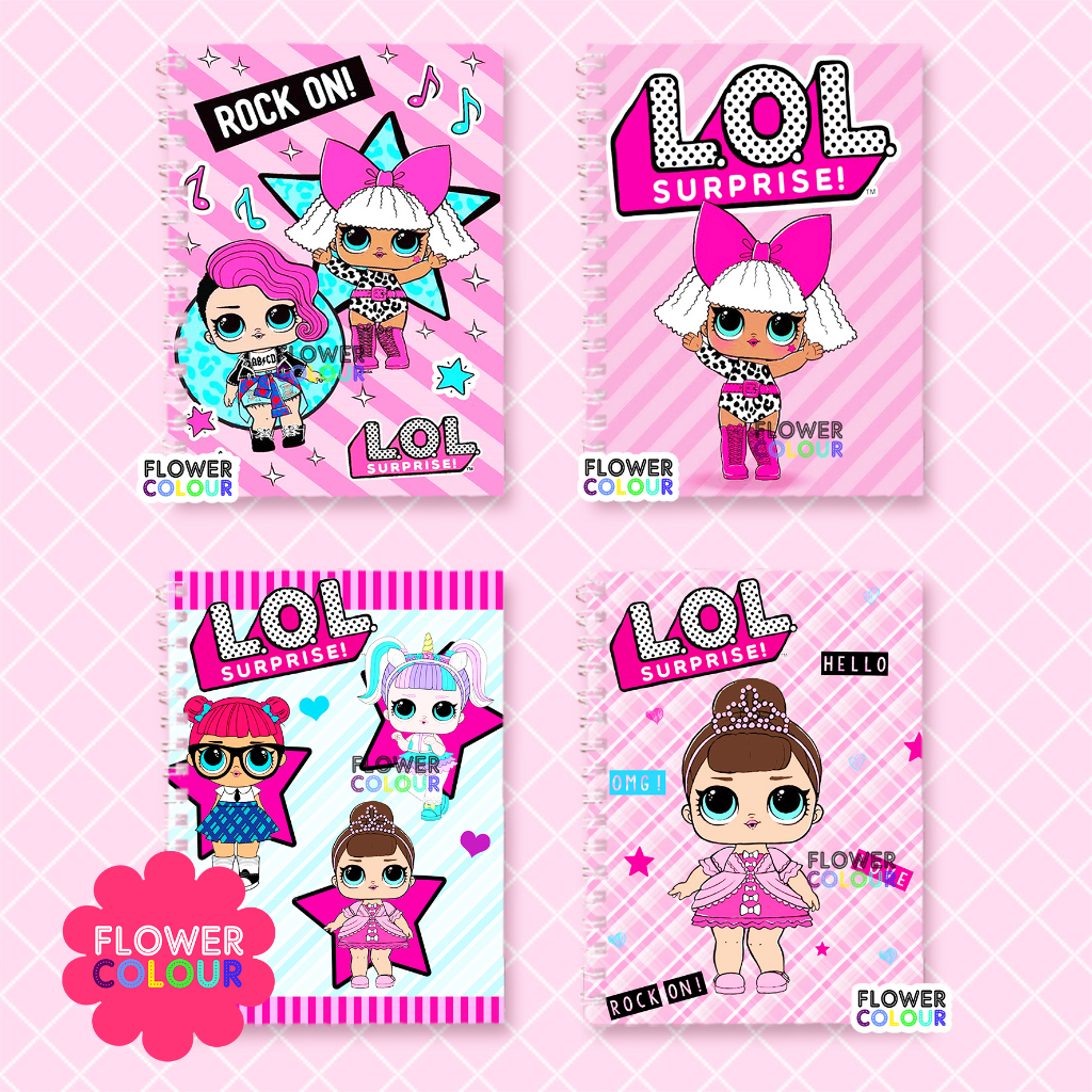 

Notebook Ring | Buku Catatan Karakter LOL | Notes LOL