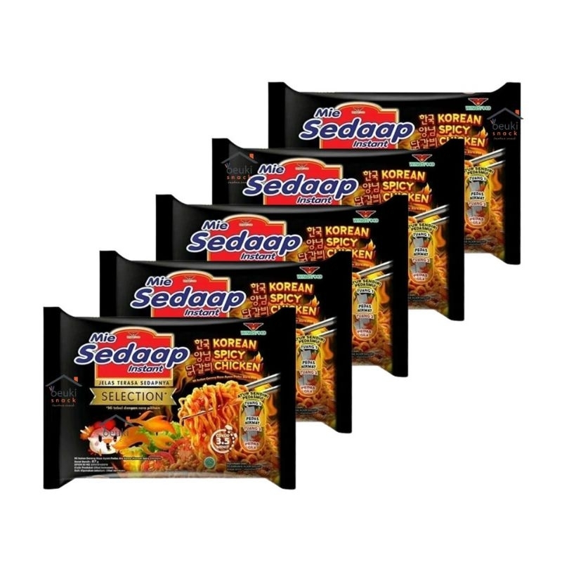 

mie sedaap korean spicy chiken goreng