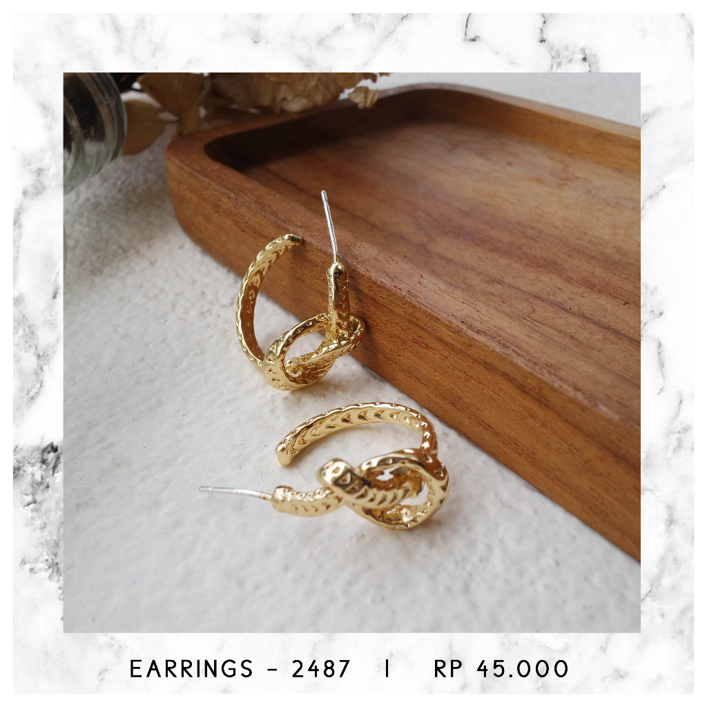 ANTING HOOPS KNOT - 2487