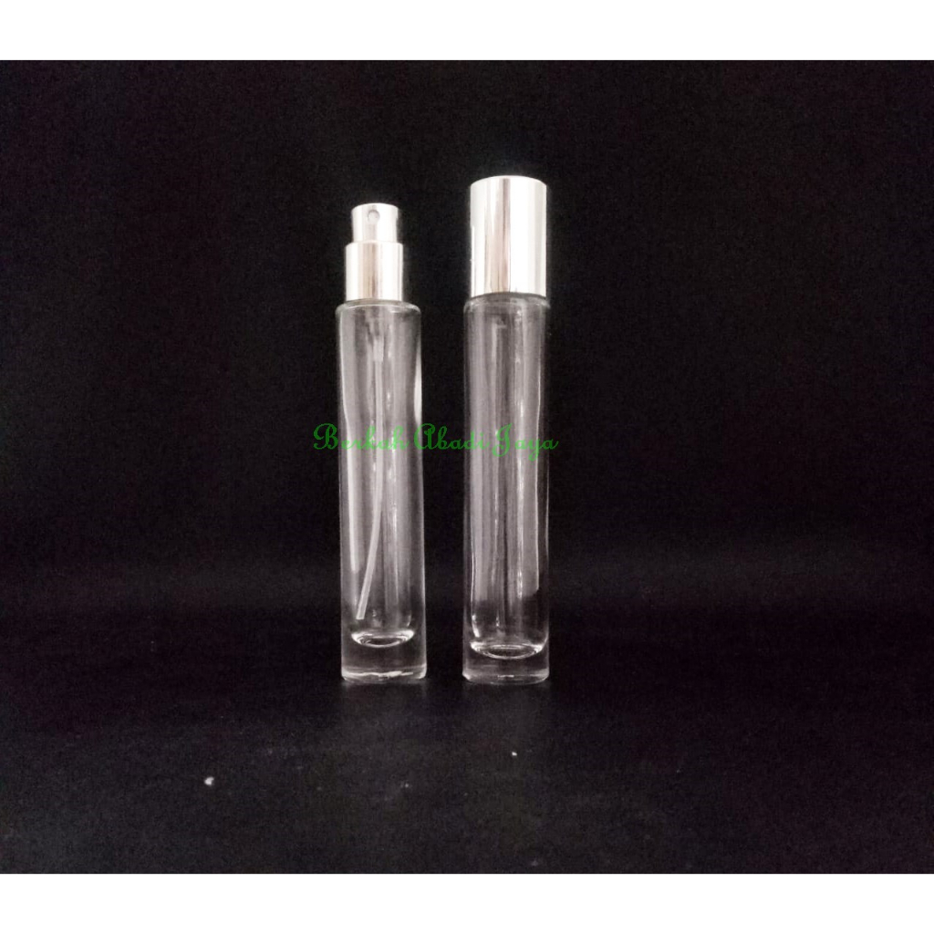 Botol Parfum YS298 20 ml semi press cap silver ecer