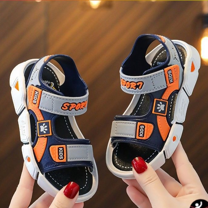 2023SH2107 Sepatu sendal import gunung anak laki laki dan perempuan sendal anak unisex import sandal anak laki laki dan perempuan bahan karet elastis dan empuk kualitas premium size 21-30