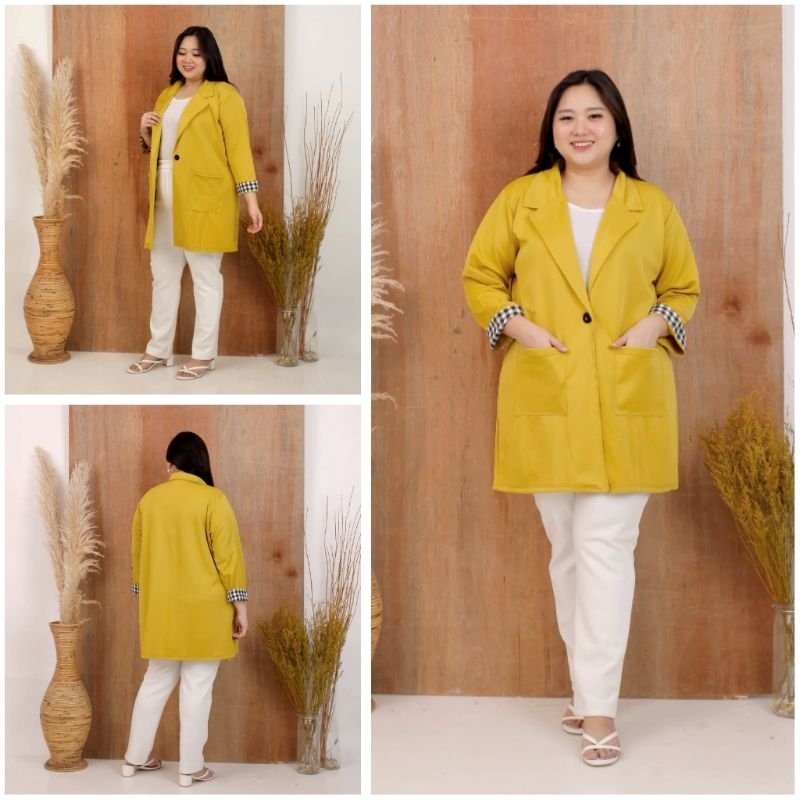 NEW!!! (LD 130-140cm) LONG BLAZER BIGSIZE BLAZER JUMBO BLAZER KOREA