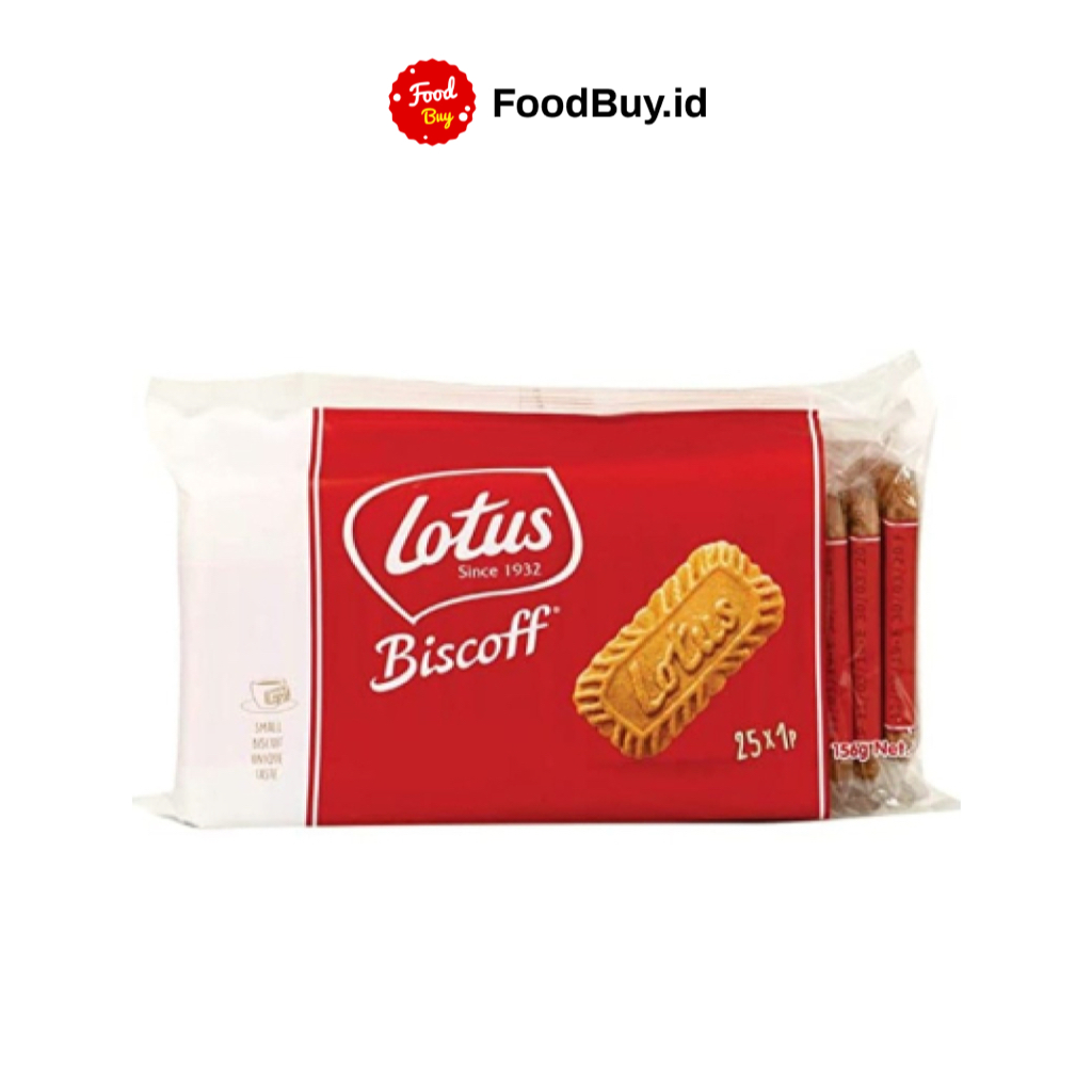 

Lotus Biscoff Biskuit Karamel Isi 25 pcs 156 gr