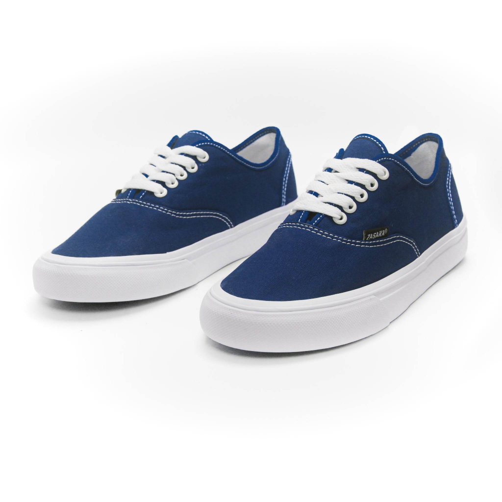 Zasaka - Sepatu Authentic Navy Sneakers Casual Pria Wanita