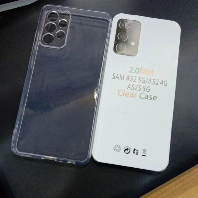 Space Shell Transparan Jelly Shockproof Soft Case Bening Clear Kualitas Premium  for Samsung