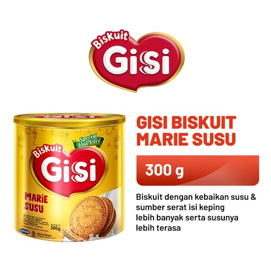 

GISI Biskuit Marie Susu Pack 300g