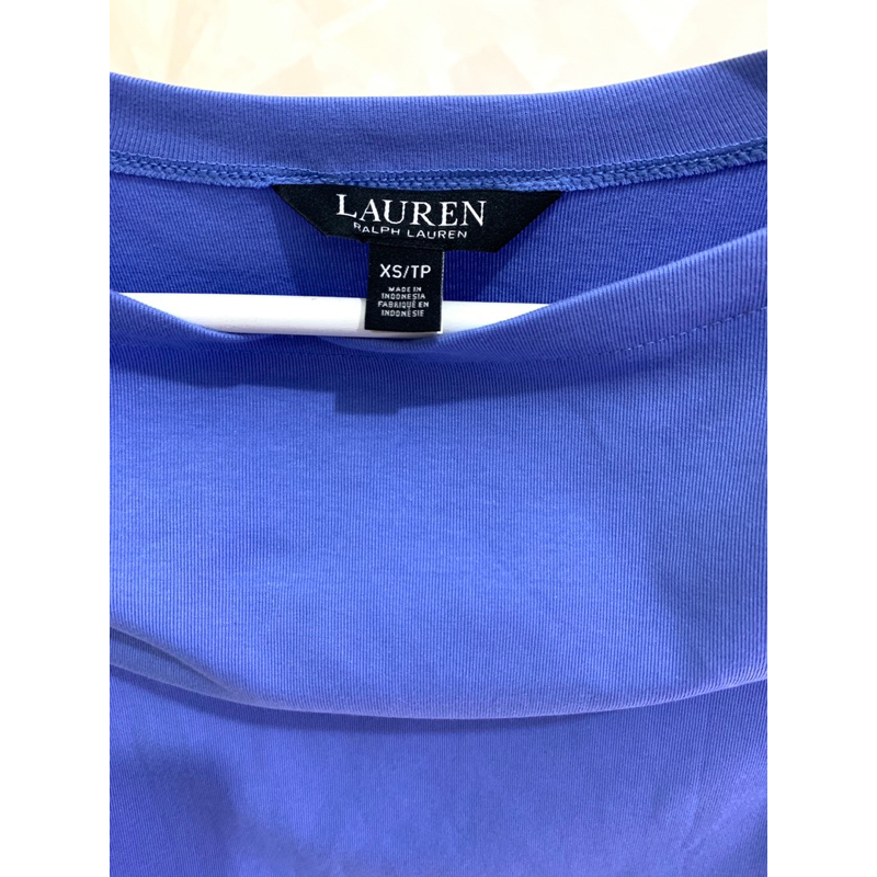 Ralph Lauren Stretch Cotton Boatneck Top