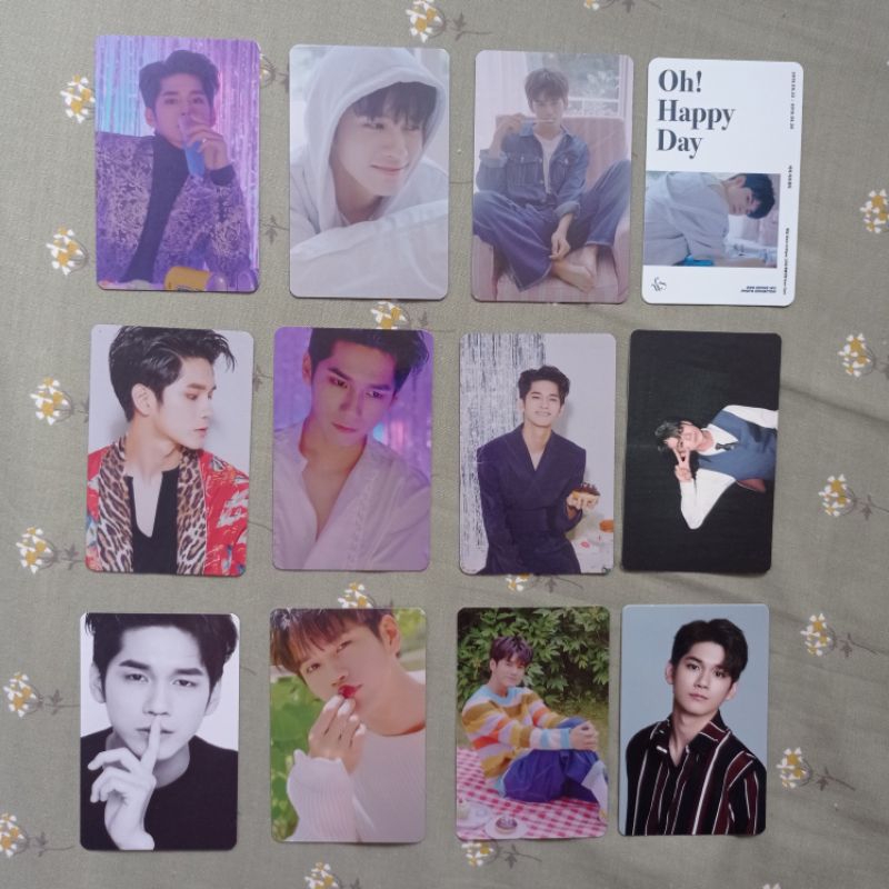 OFFICIAL PHOTOCARD OH HAPPY DAY ONG SEONGWU/ PHOTOCARD ONG SEONGWOO