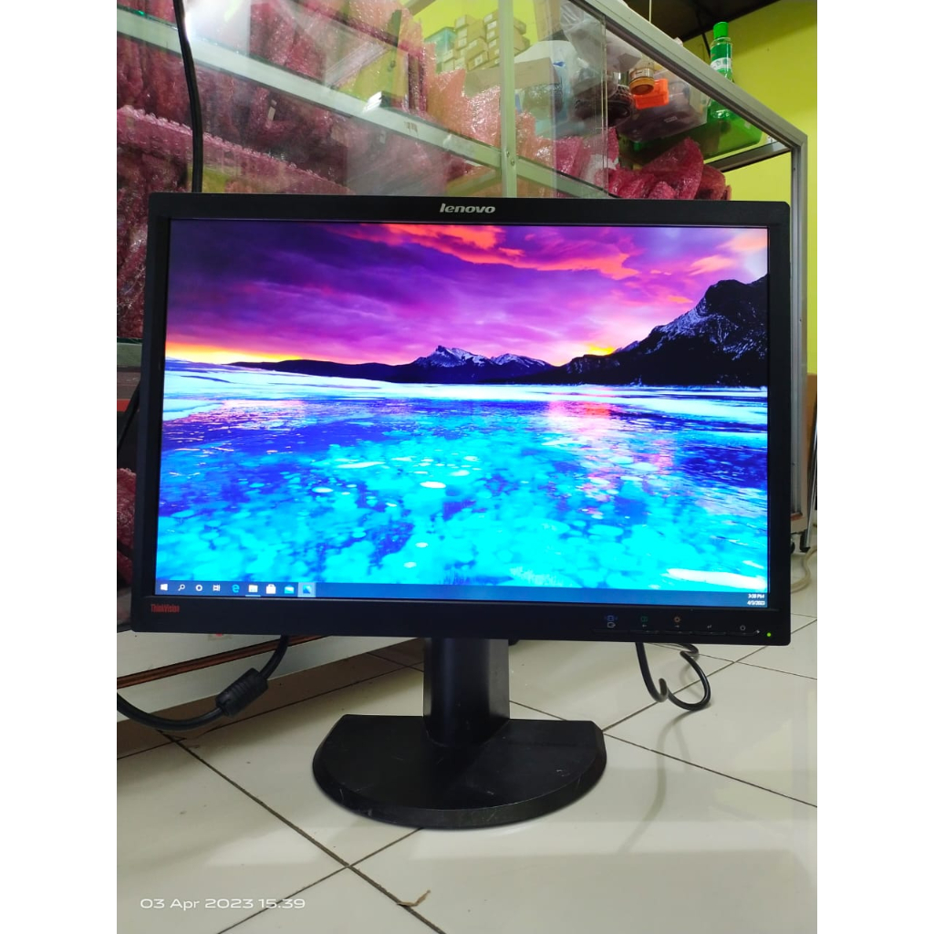 Monitor 22 inch Led wide Lenovo