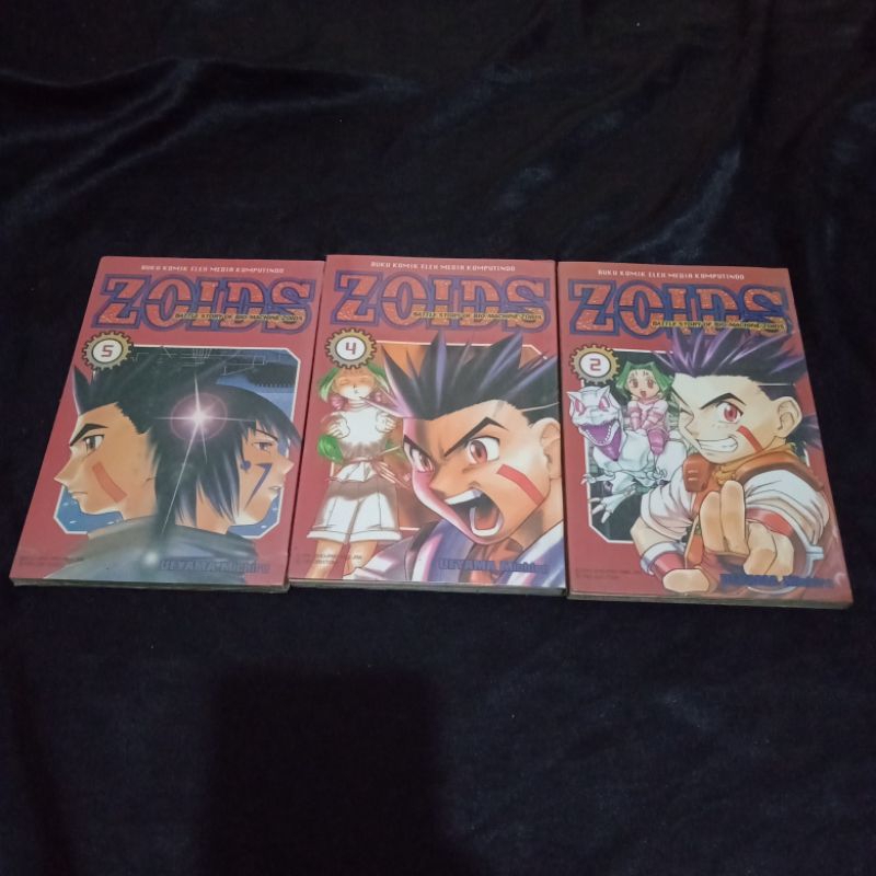 komik manga battle story of machine zoids ueyama michiro