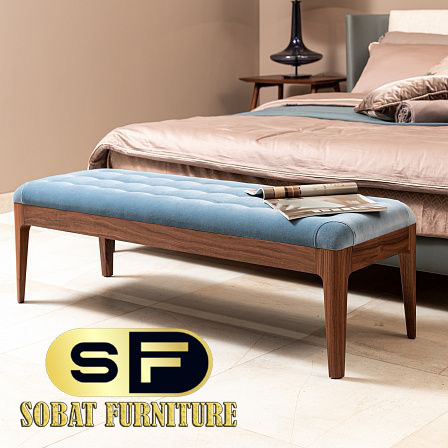 Bench Ideas Ruang Kamar Minimalis - Bangku Multifungsi Kayu Jati