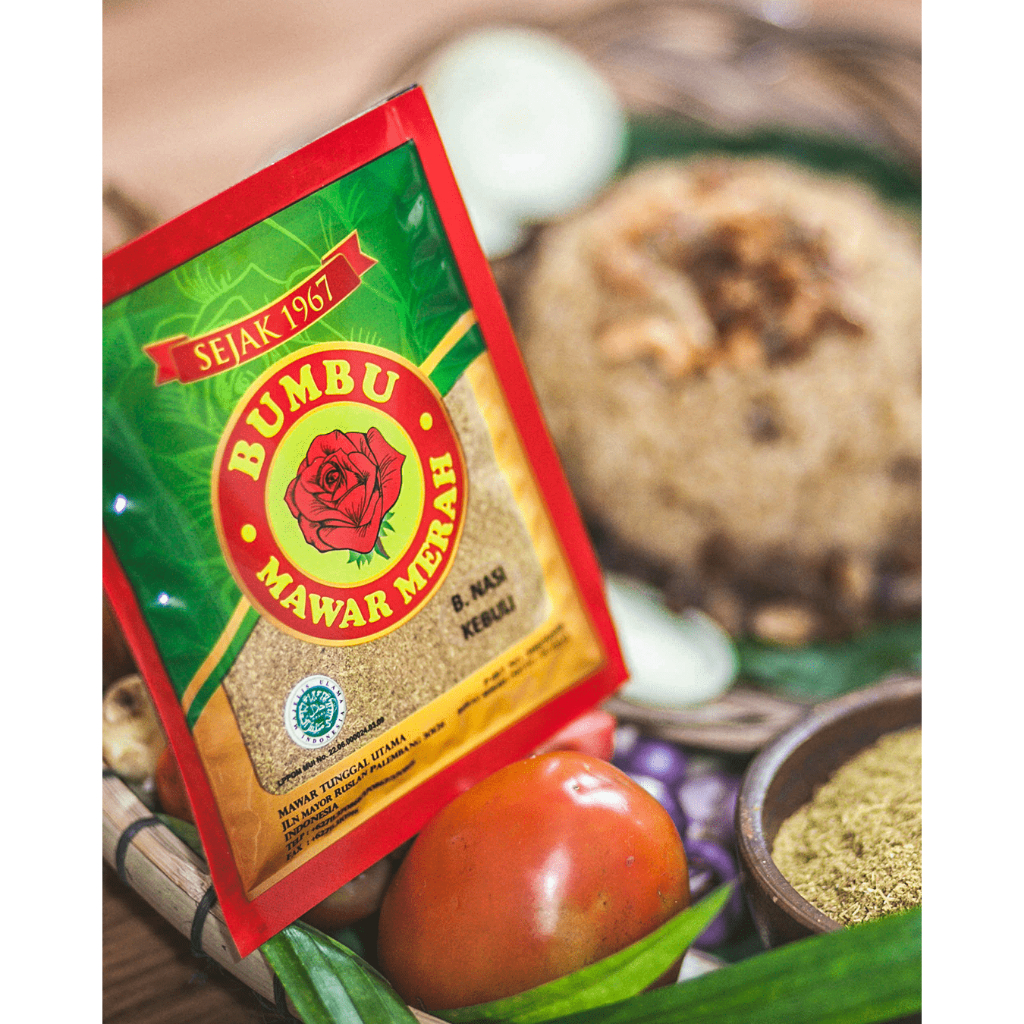 

Bumbu Nasi Kebuli cap Mawar 40gr