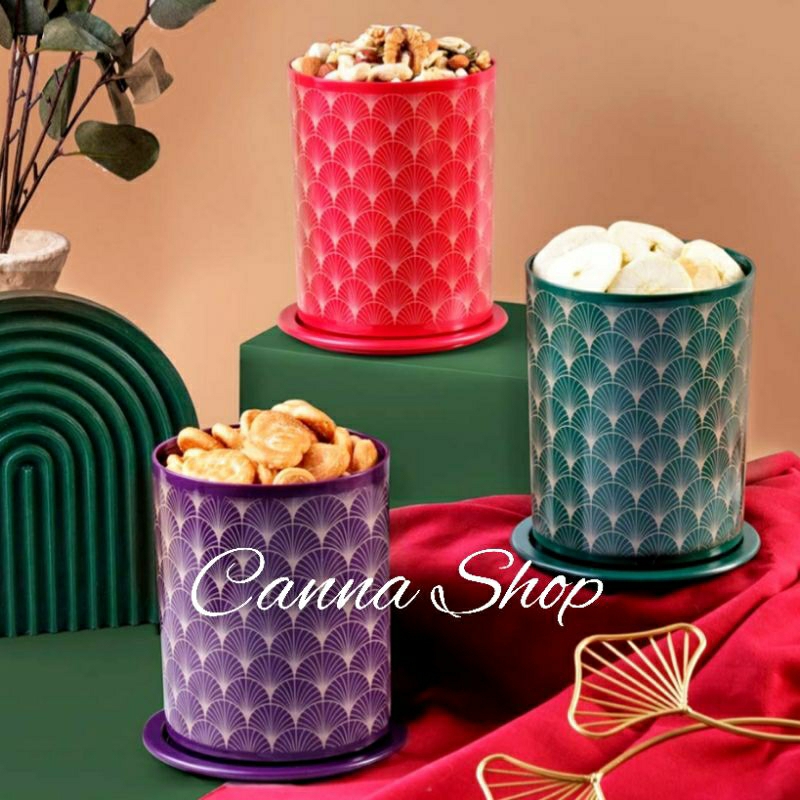 Art Deco Canister (3) Tupperware