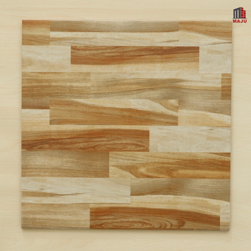 Tegel Keramik Lantai Kasar 40x40 PREMIERE PSX25642 Motif Kayu