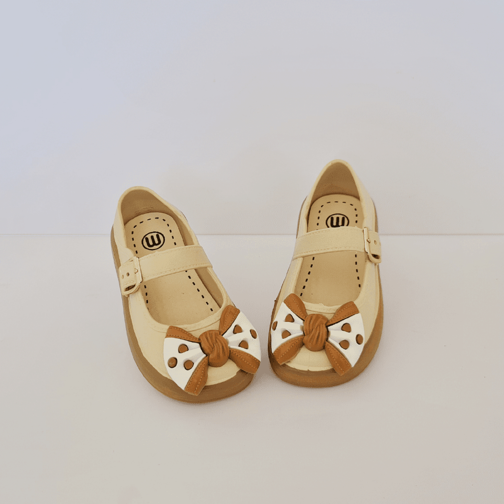 Askara - Sepatu flat shoes ballet anak perempuan import jelly  model pita melisa 24-35 New