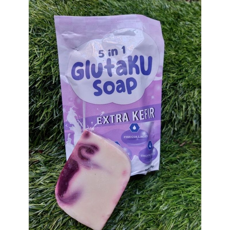 MFI - Glutaku Soap 60 gr 5 In 1 | Sabun Pemutih By Sae Glow