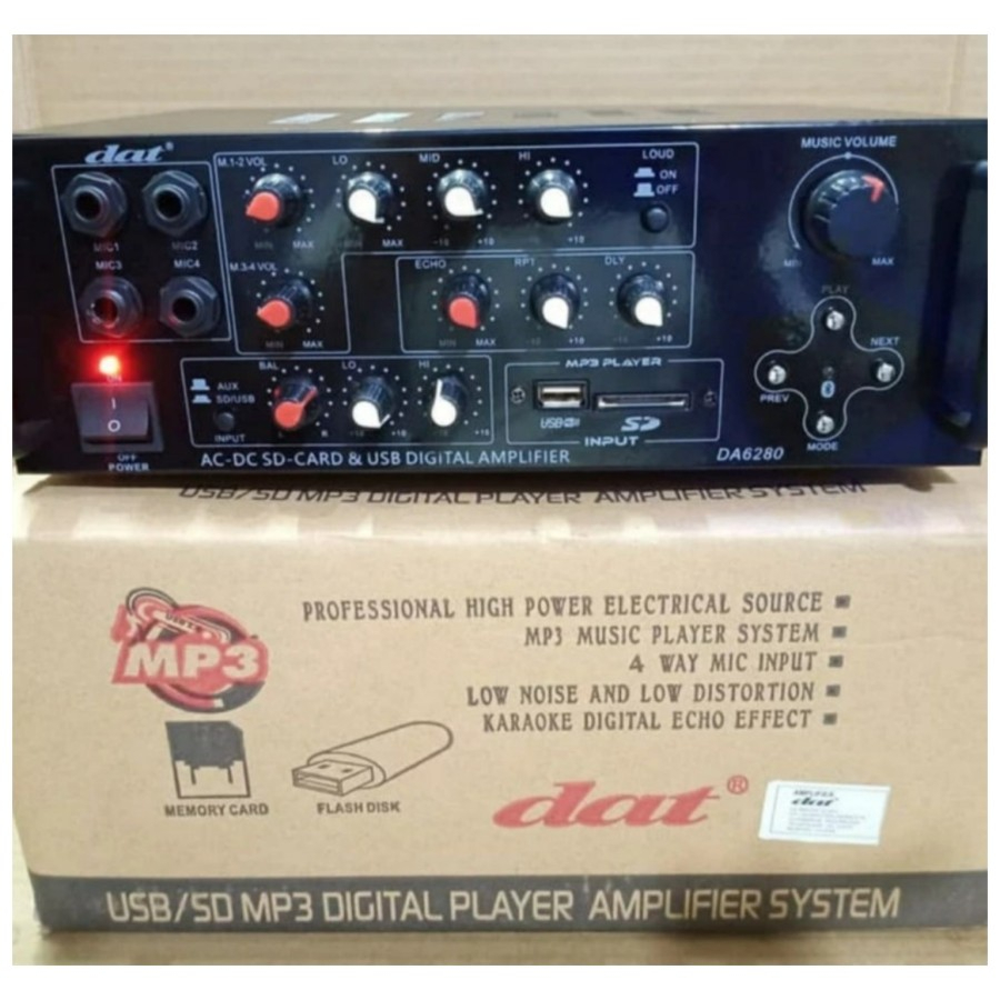 Ampli karaoke DAT da6280 da 6280 original