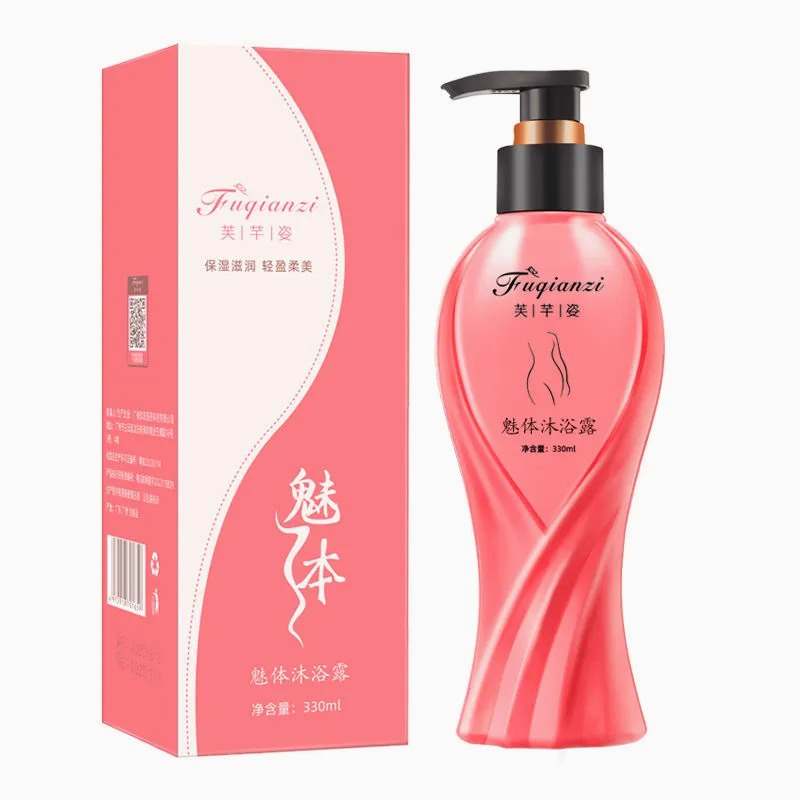 Slimming shower gel Sabun pemutih pelangsing badan Sabun mandi cair parfum Whitening Slimming body wash 330ML Memutihkan dan melembabkan kulit tubuh