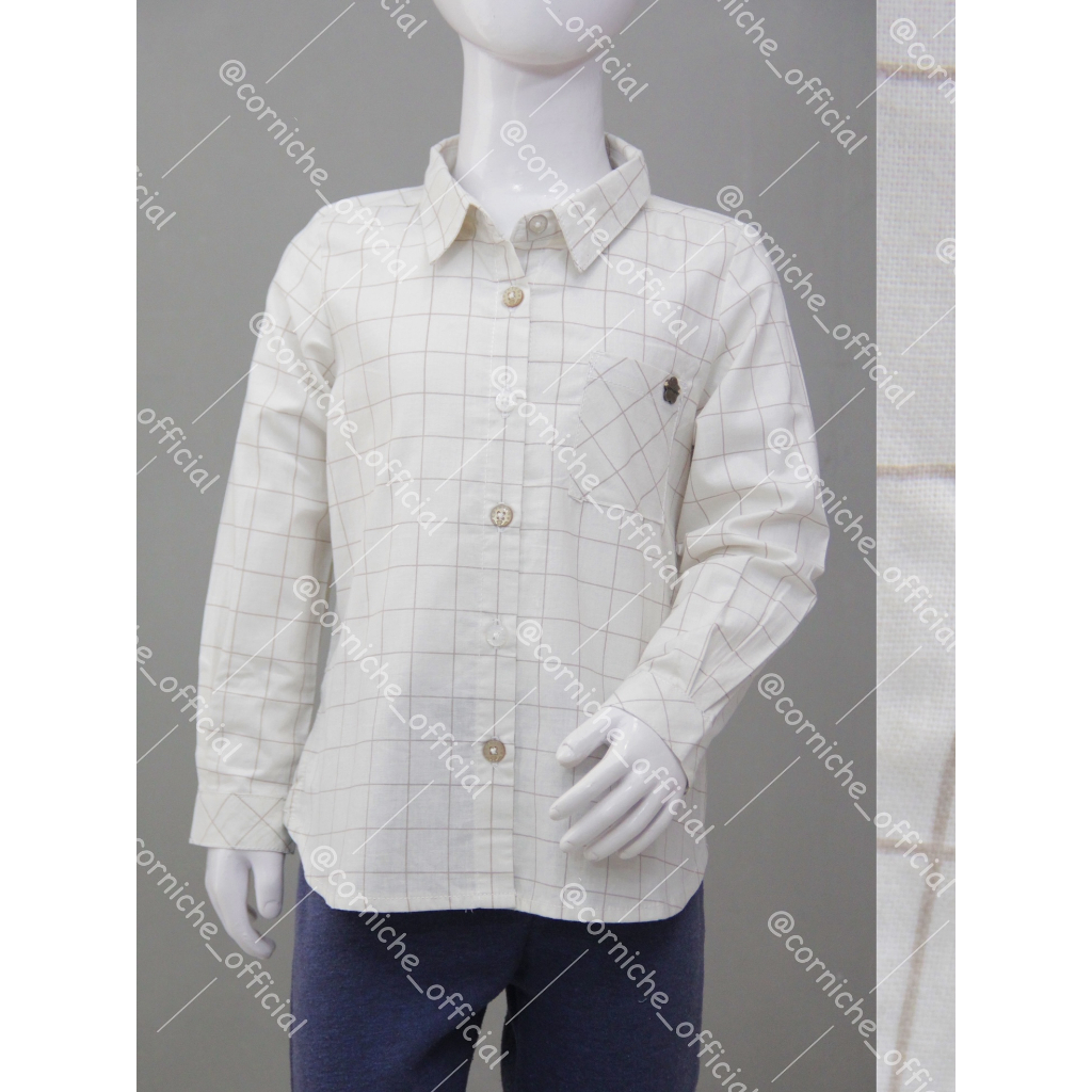 Corniche Kids Shynda Shirt Kids Off White - TP K23216