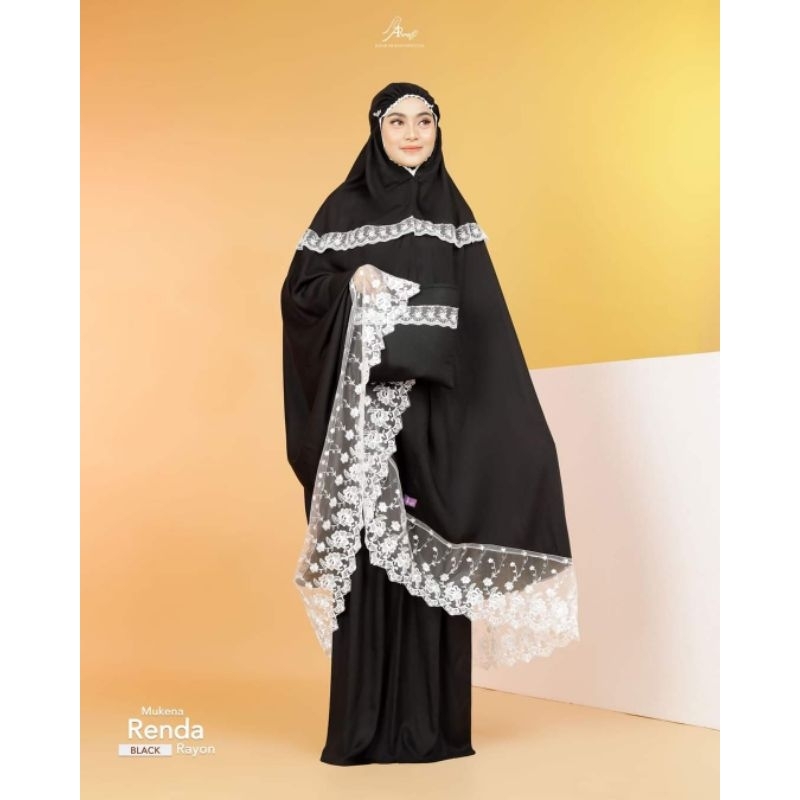 Arrafi Mukena Renda Rayon Original Terbaru