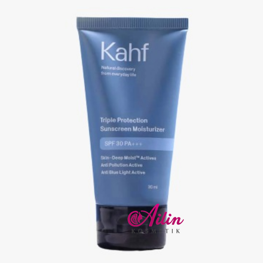 KAHF Triple Protection Sunscreen Moisturizer 30ml SPF 30 PA+++ | Sunblock Sun Protection by AILIN