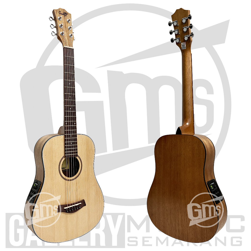 ORIGINAL!!! Gitar Akustik Elektrik ¾ Import Merk Cowboy GW-120 NA GW 120NS 3/4 3per4 Fishman