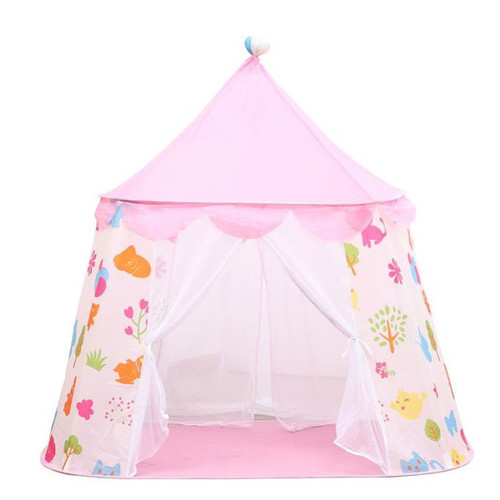 Tenda Anak Model 2 Pintu Warna Warni Tenda Bermainan Anak Tenda Lipat Original