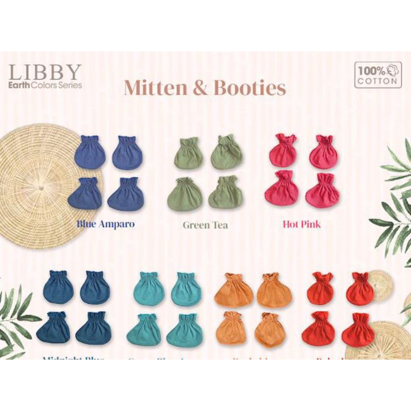 Libby Comfy Set Mittens and Booties