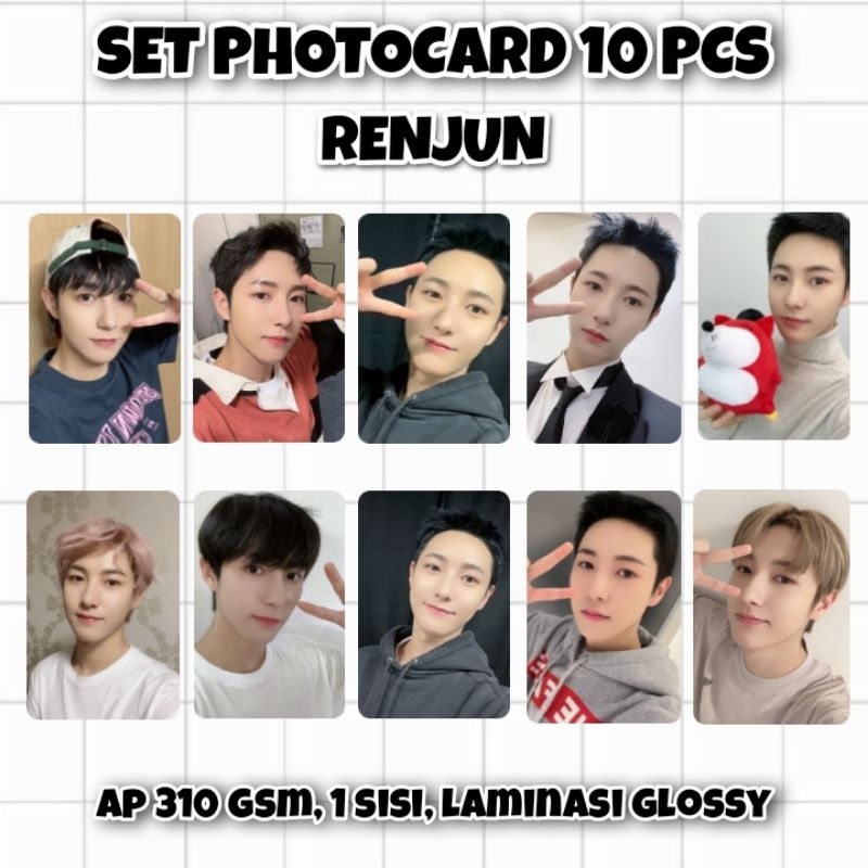 NCT Dream Photocard Set 10 pcs