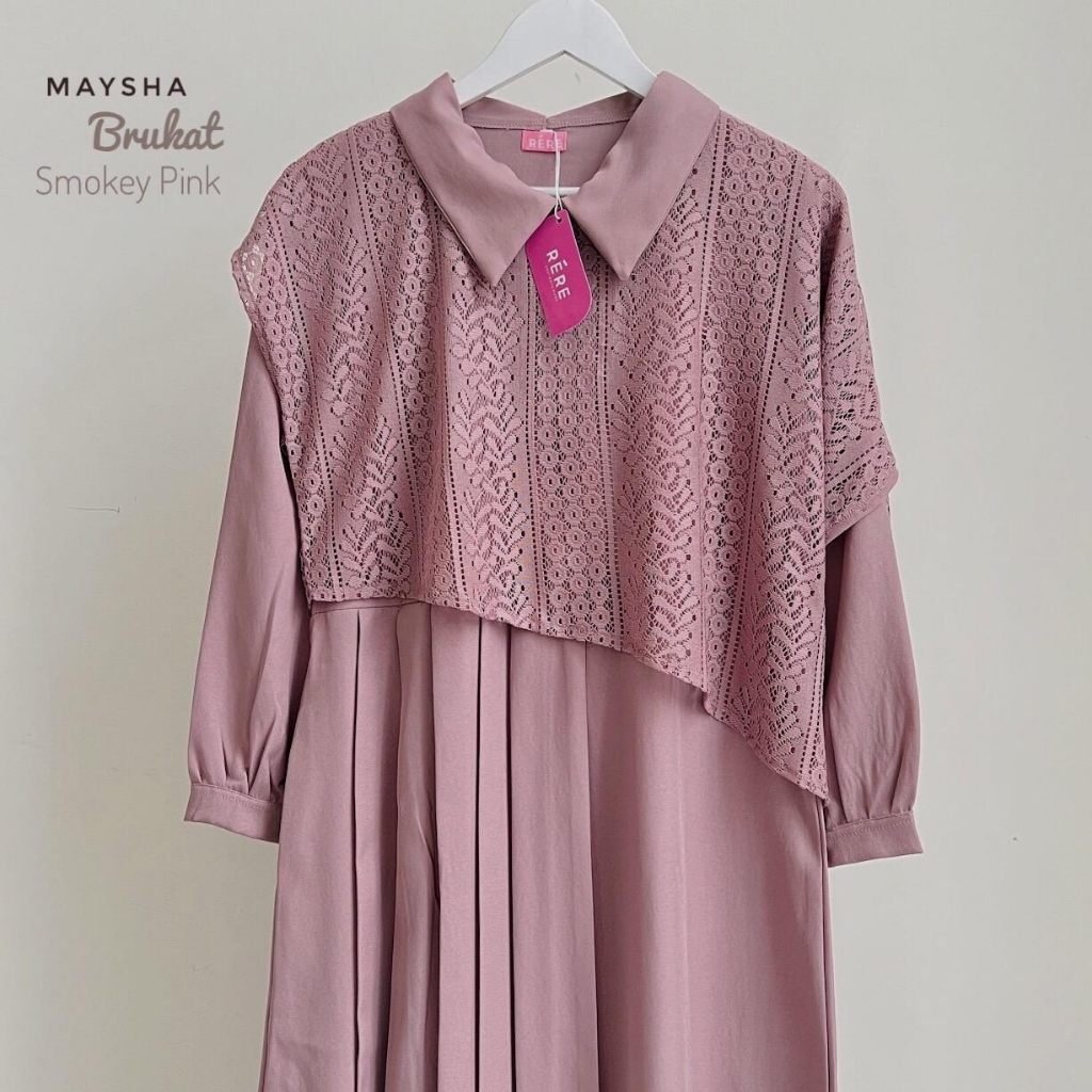 Rereyshop Maysha Brukat Mexicola Ukuran Xxl Dress Wanita Best Seller