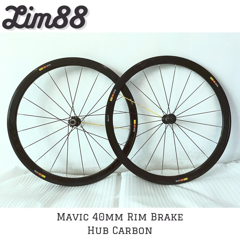 Wheelset 700c 40mm Mavic cosmic SLR Roadbike Hub Carbon