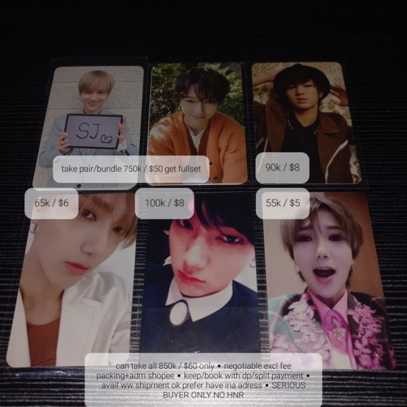 [READY STOCK] OFFICIAL PHOTOCARD YESUNG BEYOND LIVE KRY SUPER SHOW BEYOND LIVE 15th ANNIVERSARY BONA