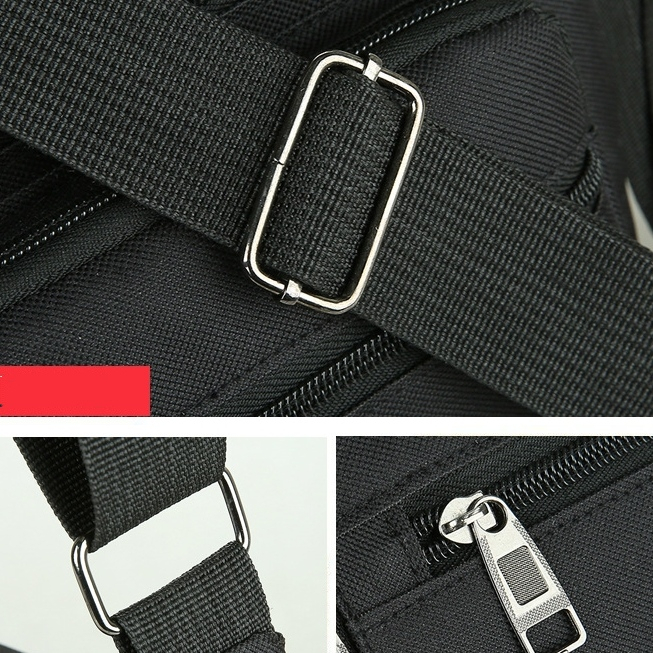 TAS SELEMPANG PRIA IMPORT TALUNA TA774B5 KANVAS BRANDED DISTRO LAKI DEWASA REMAJA KEKINIAN COWOK KEREN PREMIUM HITAM SIMPLE SHOULDER BAG SLINGBAG CROSSBODY BATAM CASUAL