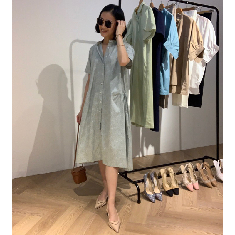 Jii by Gloria Agatha - Lexi dress in mint - Reg, Short