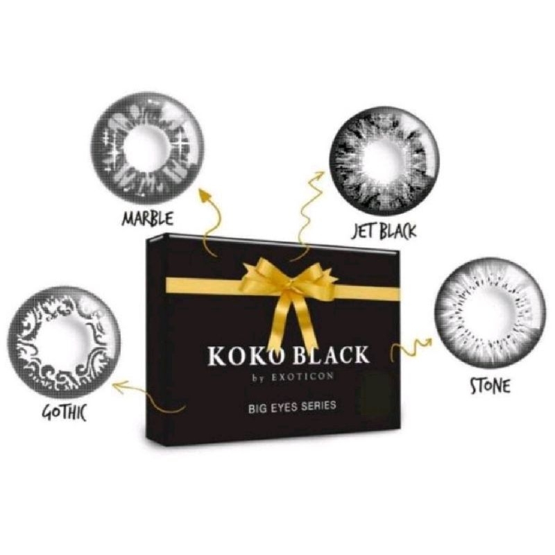 Koko Black Softlens Warna