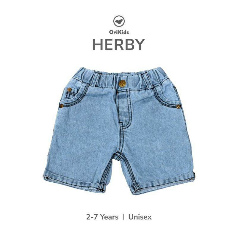 OVIKIDS-COMFY-JEANS-DARBY  Celana Pendek Anak Laki-Laki (2-6/7 Tahun)