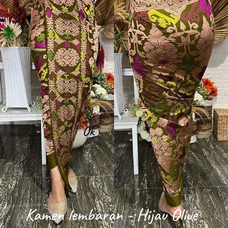 Kamen Bordir Lembaran, Kamen Bali, Kamen Lembaran