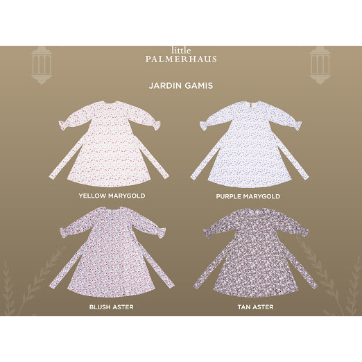 LITTLE PALMERHAUS Timeless Ruffle Gamis Anak Jardin Gamis