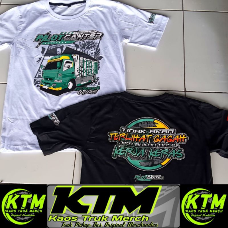 Kaos Truck Canter / Kaos Truck Pilot Canter / Kaos Truk Pilot Canter / Kaos Truck Mania Terbaru Orig