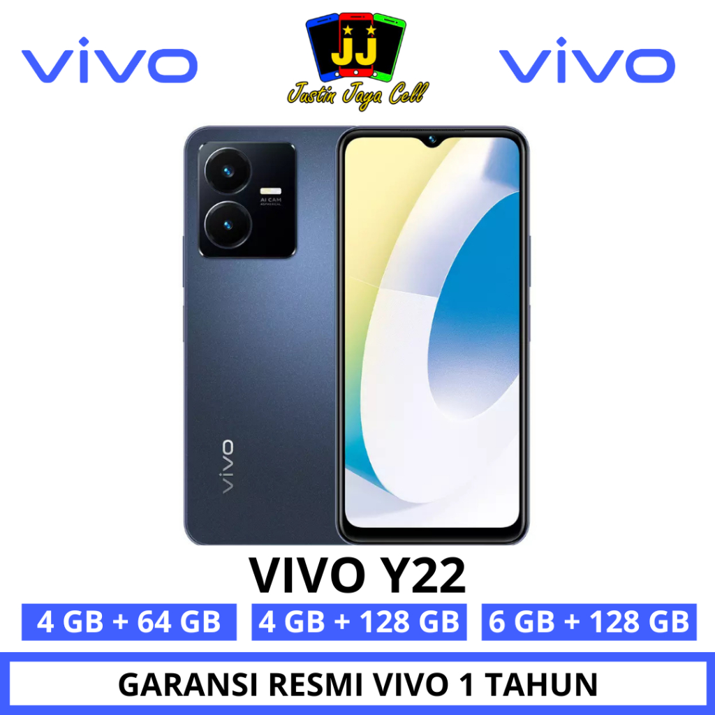 VIVO Y27 5G 6/128 &amp; Y27 6/128 EXTENDED RAM 6GB GARANSI RESMI VIVO 1 TAHUN