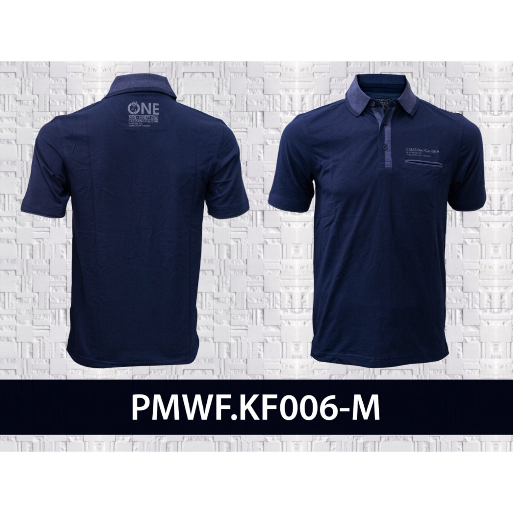 gof PMWF 1 CRESSIDA KAOS PENDEK POLO COWOK BERKERAH 100% Original Kaos kerah