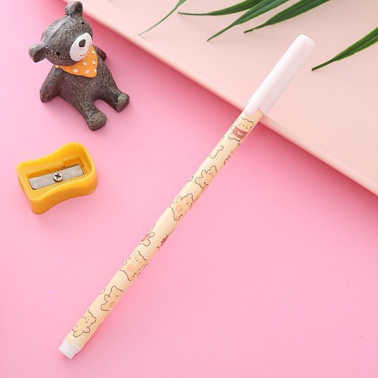 Pulpen Gel Motif Bear karakter Pulpen Korea Pelajar Dan Kantor Pena Lucu beruang Import bolpen bolpoin ballpoin Souvenir alat tulis sekolah