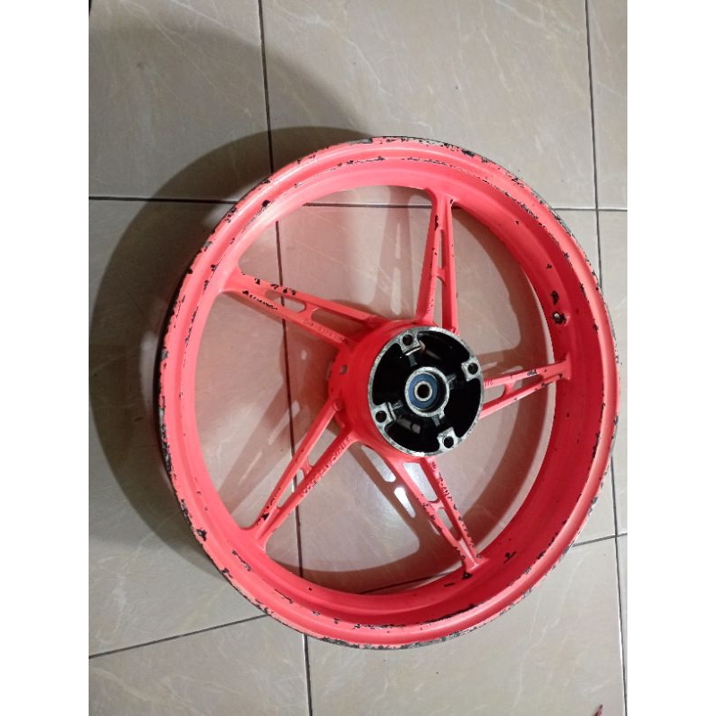 VELG RACING BELAKANG YAMAHA MX NEW 135 DOUBEL DISC  ORIGINAL