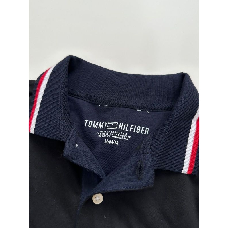 Tmh jeans Flag bordir list basic polo // TMH polo basic small logo