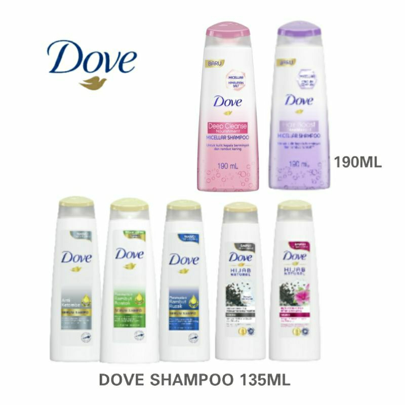 DOVE Shampoo 135ml,
