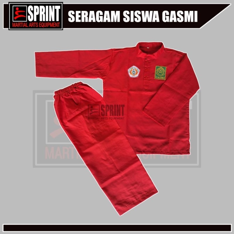 Sakral Pagar Nusa Gasmi - Baju Latihan Siswa Gasmi - Seragam Silat PN Gasmi